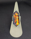 Aurora opal ring