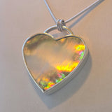 Mother of pearl heart