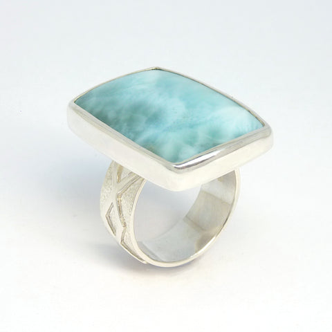 Larimar ring