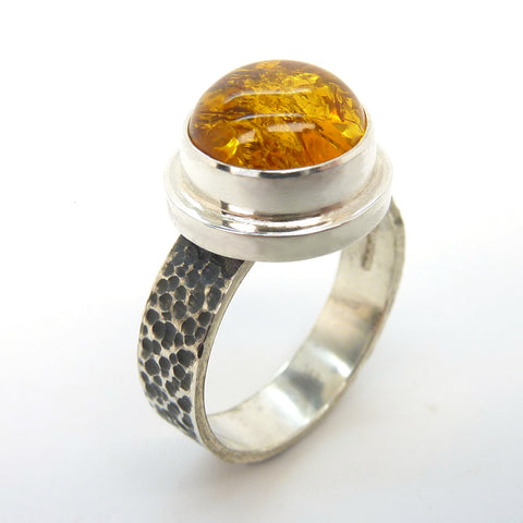 Amber ring